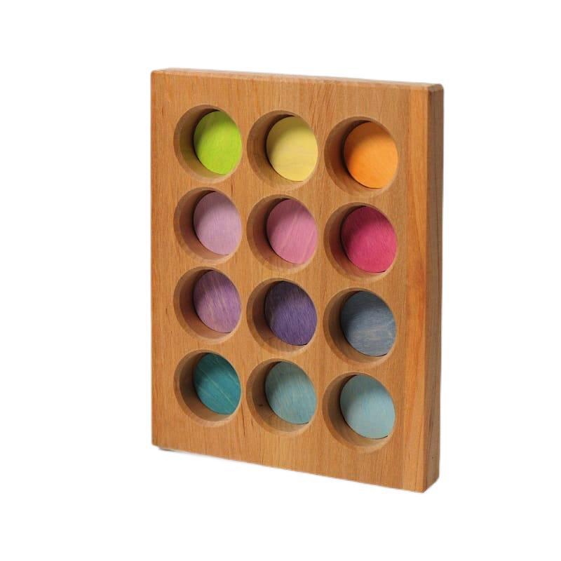 Tablita de selección tonos pastel
