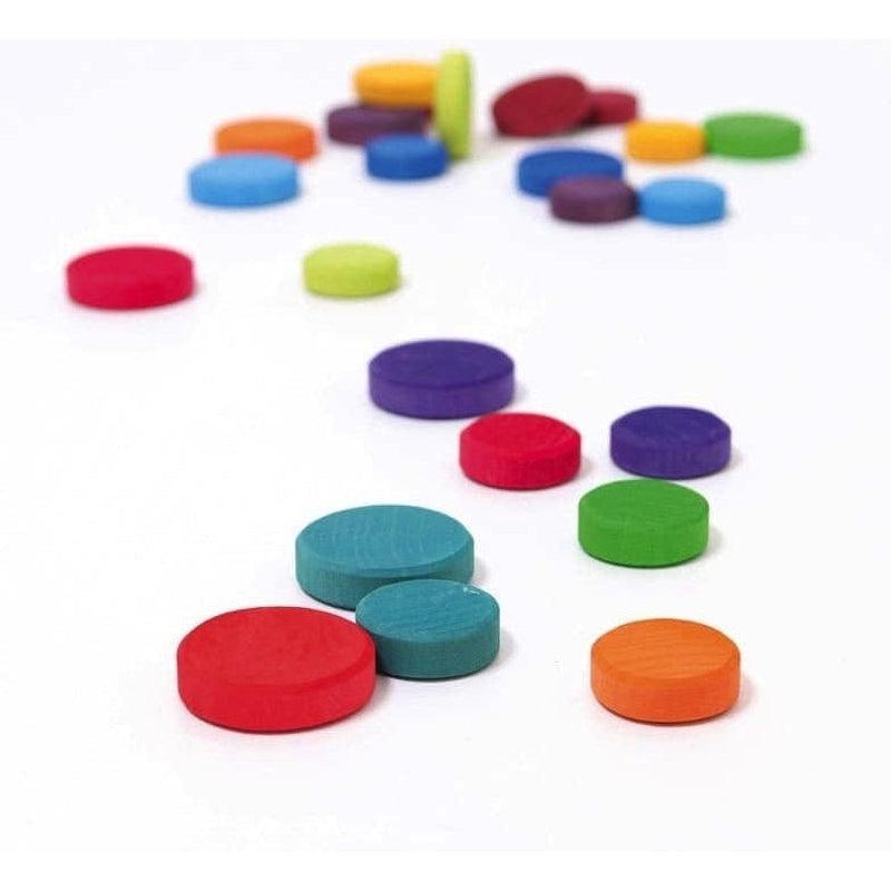 Monedas arcoiris