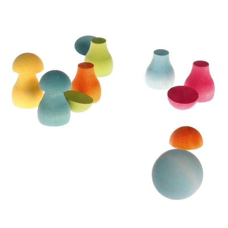 Setas tonos pastel de Grimm&#39;s en Libélula Azul