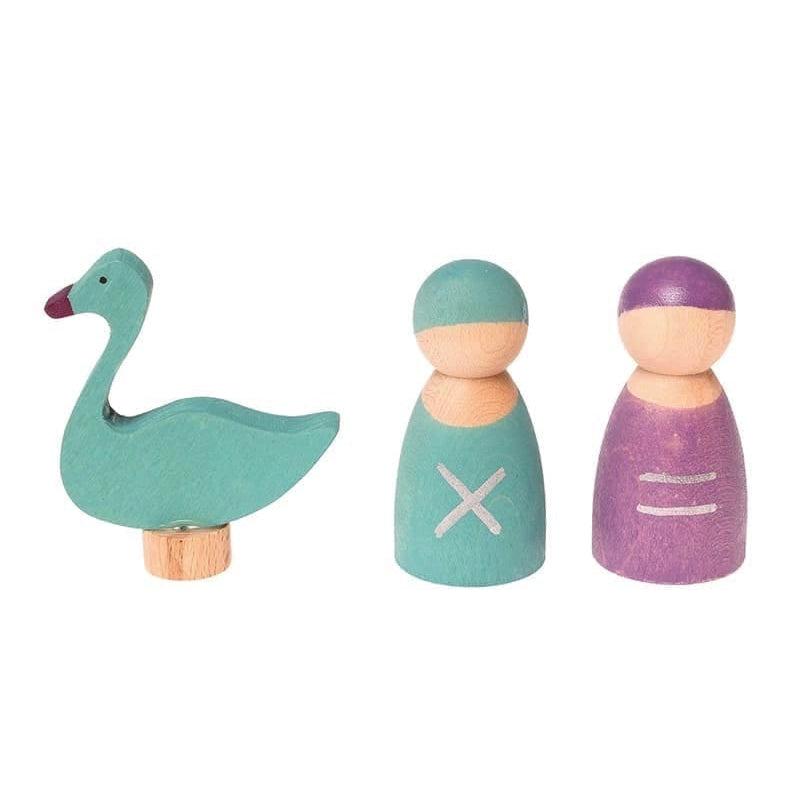 Cinco amigos matemáticos de Grimm's en Libélula Azul