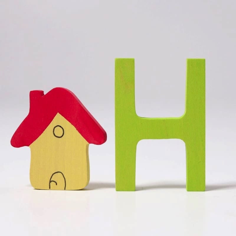 Letra escolar h de Grimm&#39;s en Libélula Azul