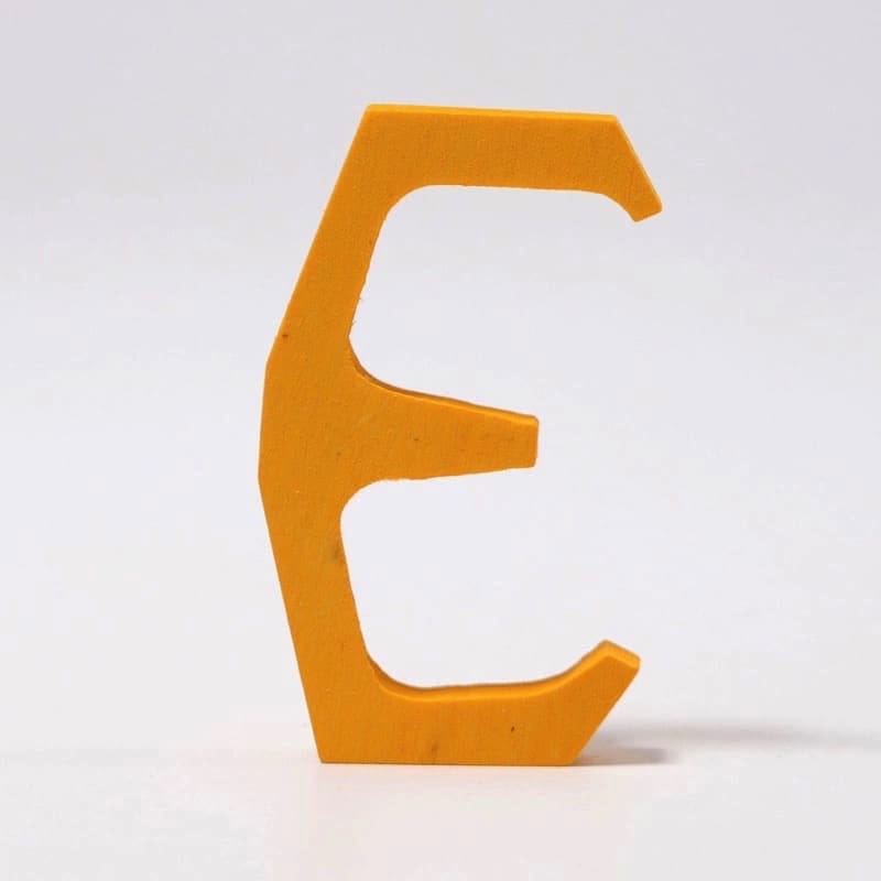 Letra antroposófica e de Grimm's en Libélula Azul