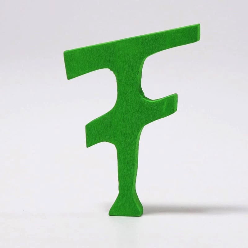 Letra antroposófica f de Grimm&#39;s en Libélula Azul