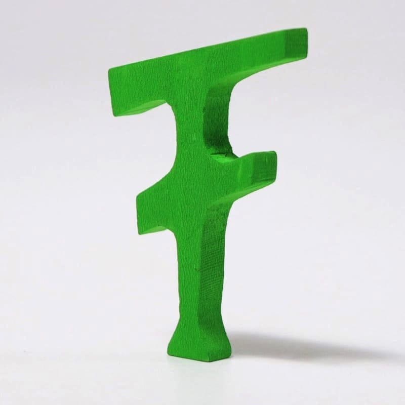 Letra antroposófica f de Grimm&#39;s en Libélula Azul