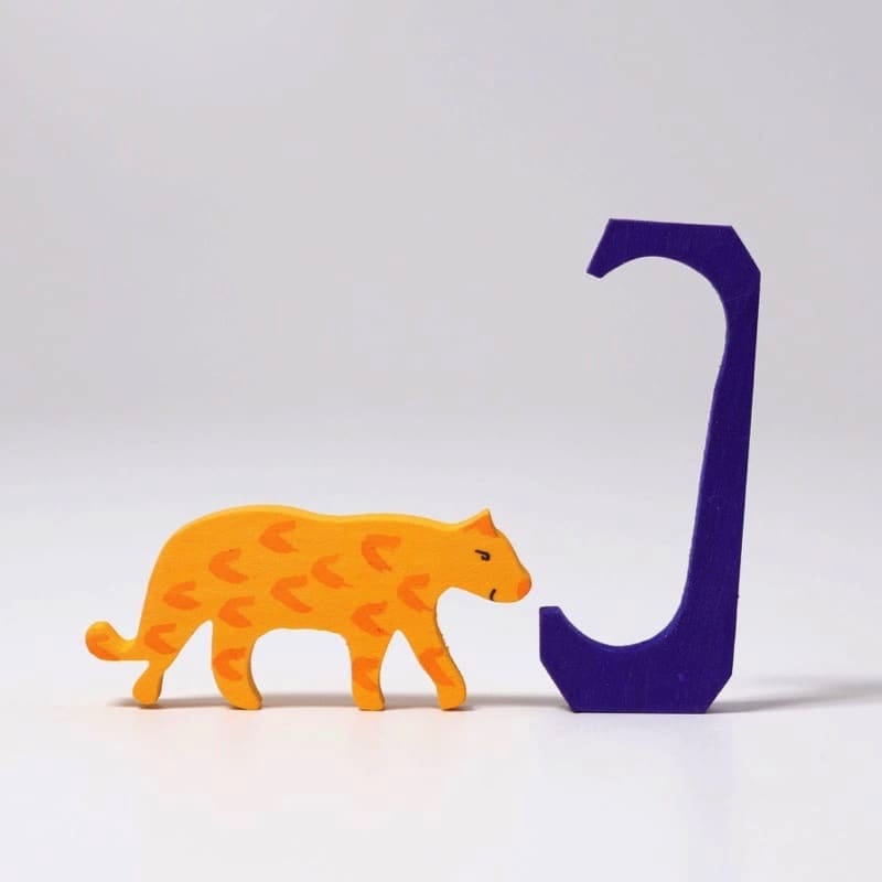 Letra antroposófica j de Grimm&#39;s en Libélula Azul