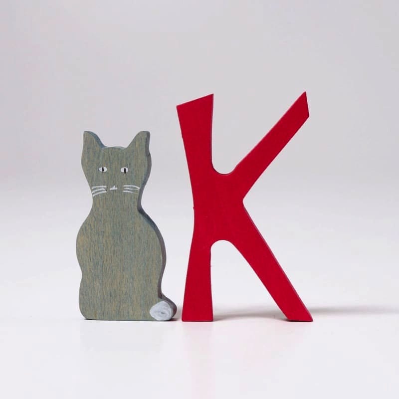 Letra antroposófica k de Grimm&#39;s en Libélula Azul