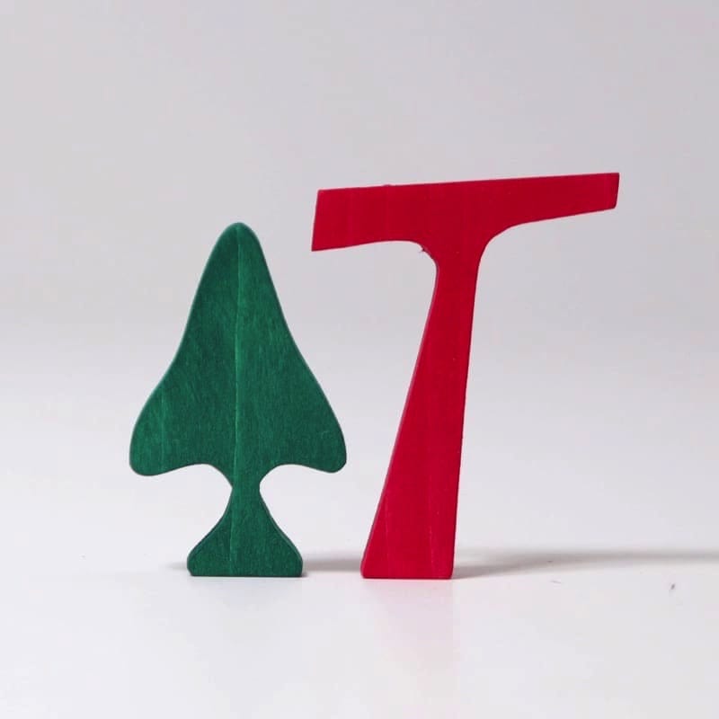 Letra antroposófica t de Grimm's en Libélula Azul