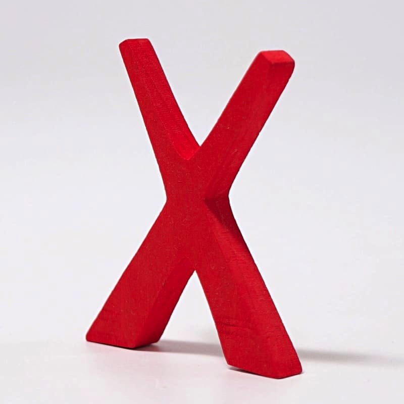 Letra antroposófica x de Grimm's en Libélula Azul