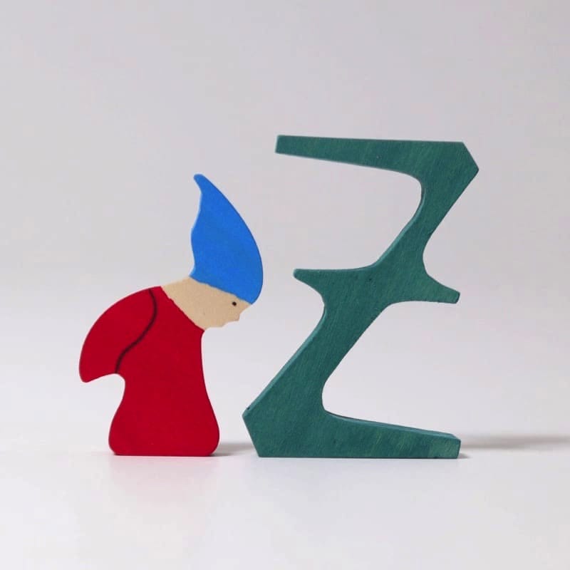 Letra antroposófica z de Grimm&#39;s en Libélula Azul