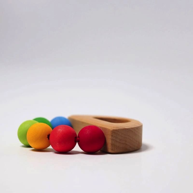 Sonajero barquito arcoiris de Grimm&#39;s en Libélula Azul