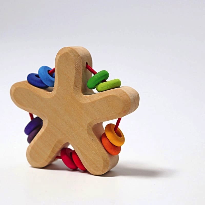 Sonajero estrella arcoiris de Grimm&#39;s en Libélula Azul