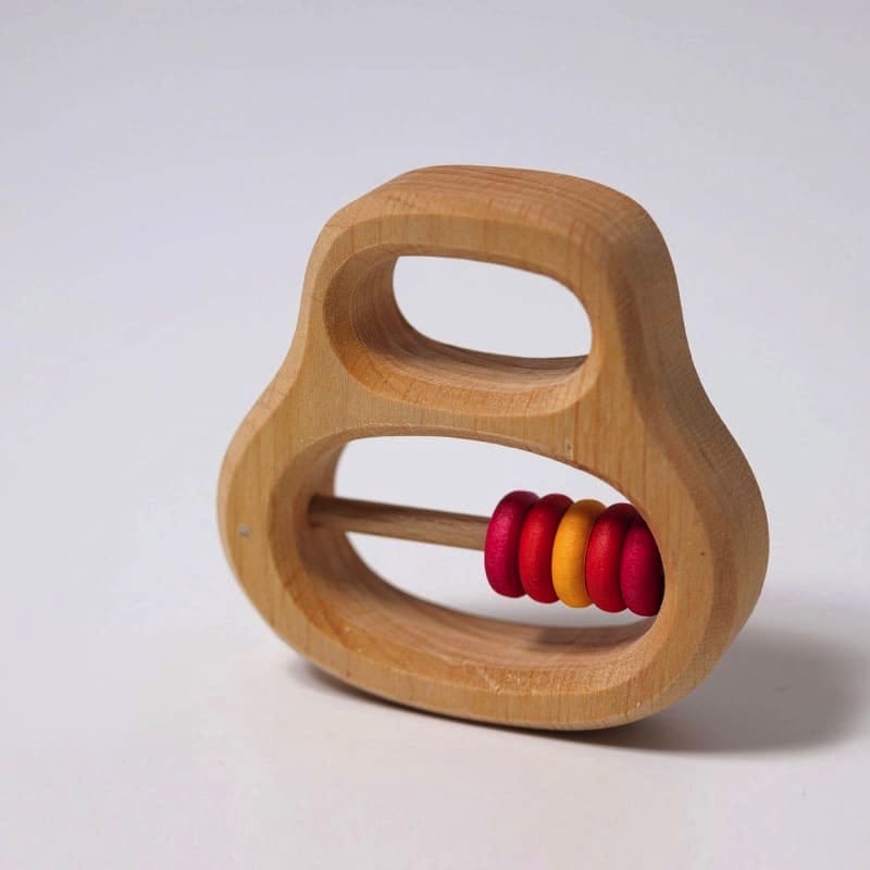 Sonajero klipp klapp rojo de Grimm's en Libélula Azul