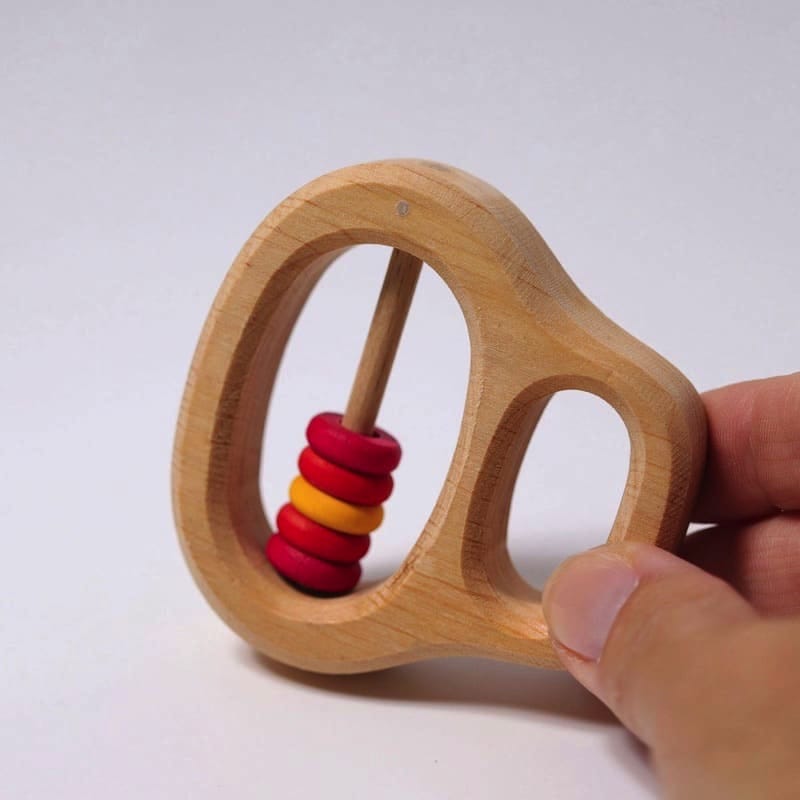 Sonajero klipp klapp rojo de Grimm&#39;s en Libélula Azul