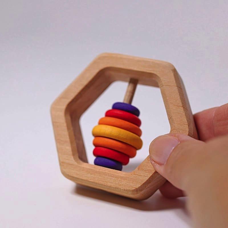 Sonajero hexagonal de Grimm&#39;s en Libélula Azul