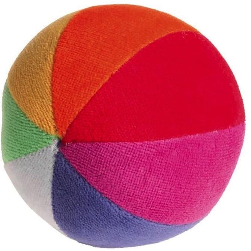 Pelota arcoiris de tela