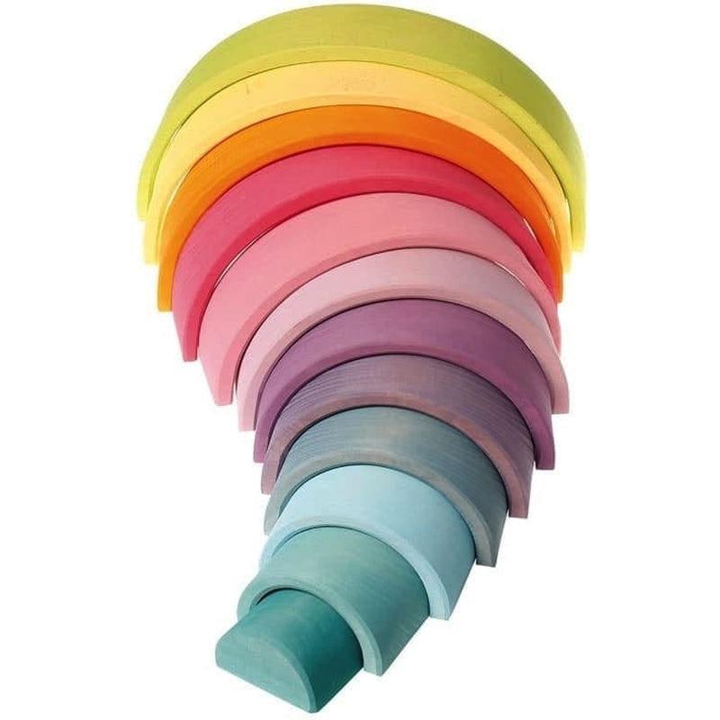 Arcoiris grande tonos pastel