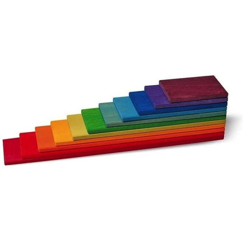 Tablas de construcción arcoiris