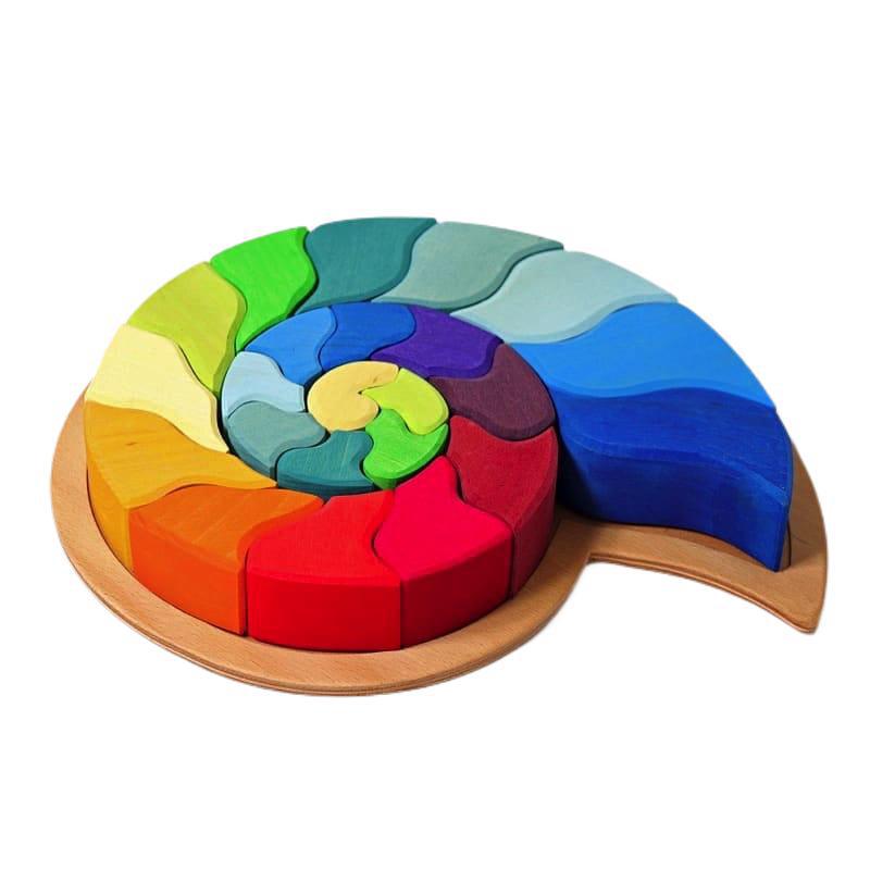 Puzzle caracol amonita