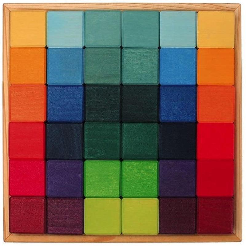 Bloques mosaico arcoiris pequeño