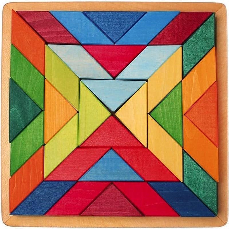 Puzzle cuadrado indio