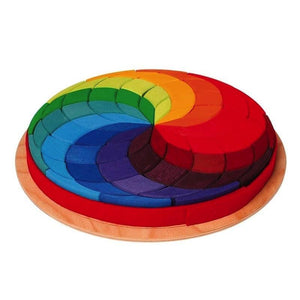 Puzzle espiral de color grande de Grimm's en Libélula Azul