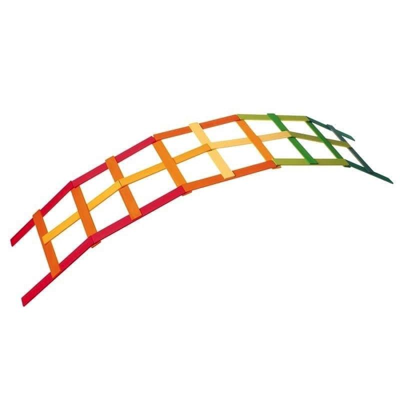 Puente Leonardo arcoiris de Grimm&#39;s en Libélula Azul