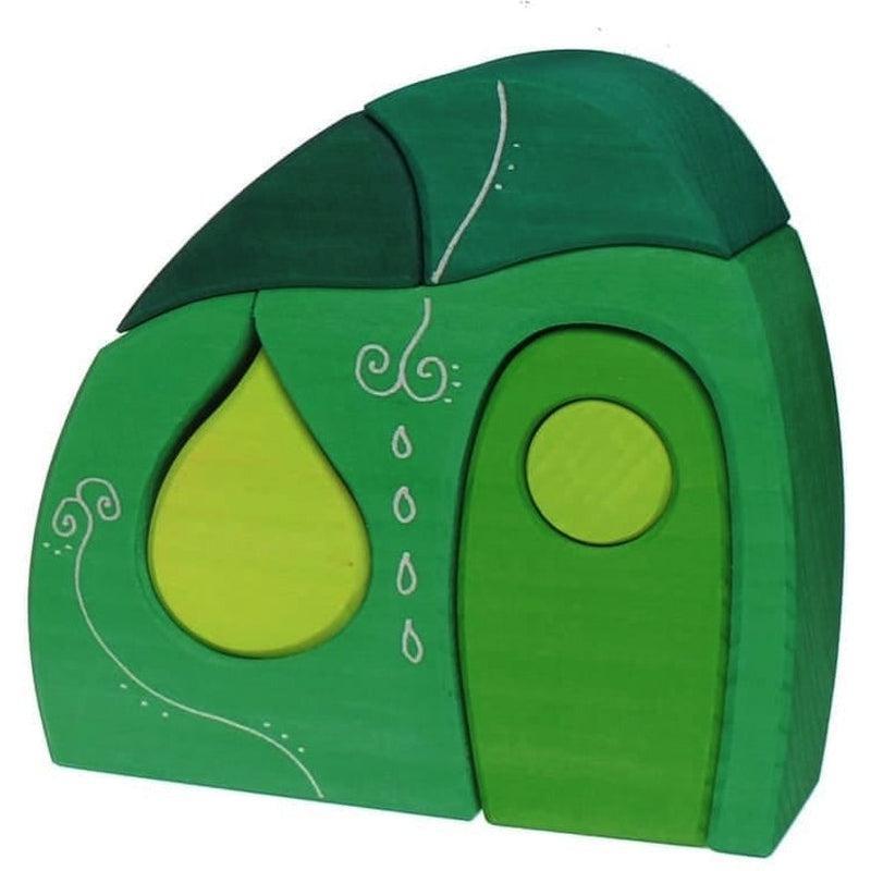 Casa villa de hadas verde de Grimm&#39;s en Libélula Azul