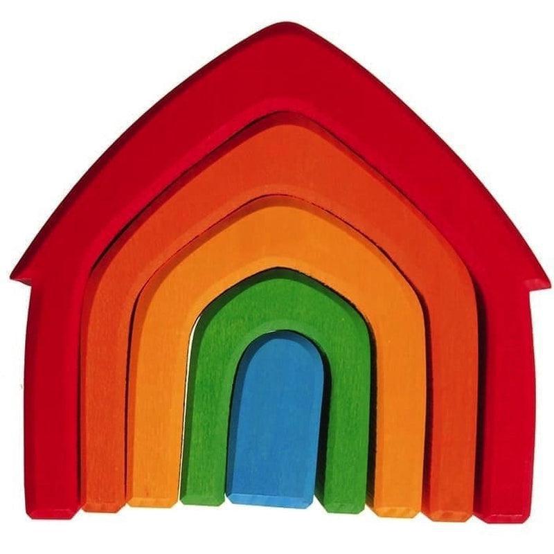 Casita colores arcoiris