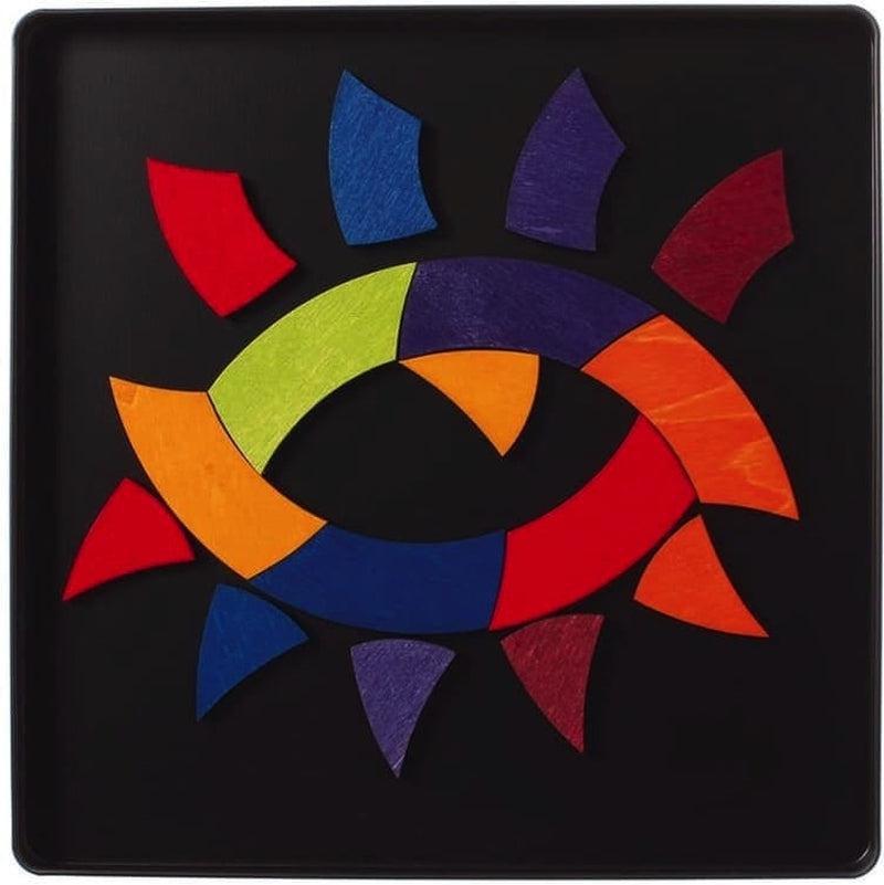Puzzle magnético rueda color Goethe