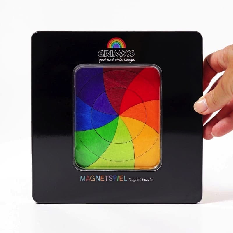 Puzzle magnético rueda color Goethe de Grimm&#39;s en Libélula Azul