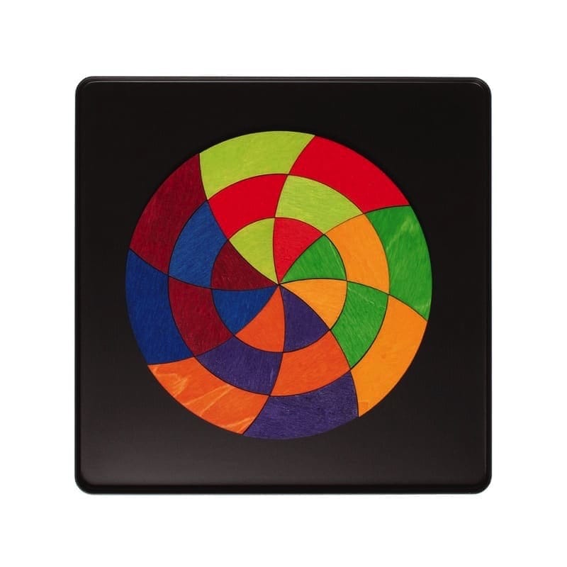 Puzzle magnético rueda color Goethe de Grimm's en Libélula Azul