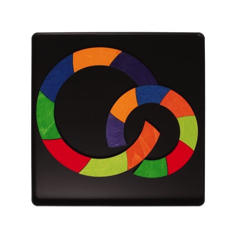 Puzzle magnético rueda color Goethe de Grimm's en Libélula Azul