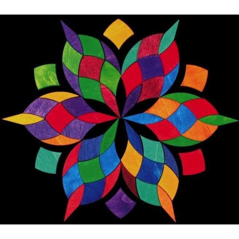 Puzzle magnético espiral de color grande
