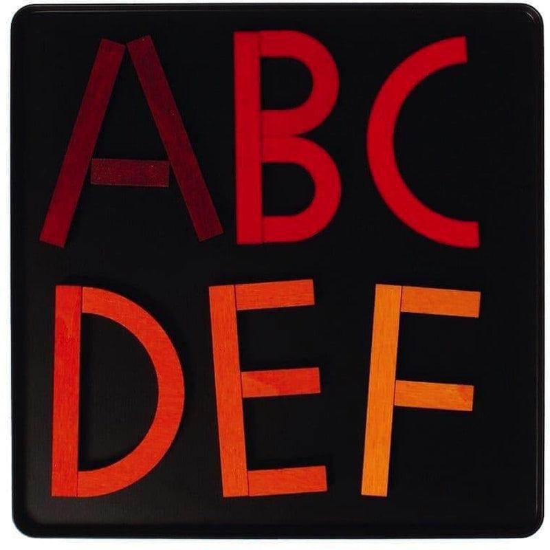 Puzzle magnético formas para letras