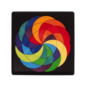 Puzzle magnético rueda arcoiris de Grimm's en Libélula Azul