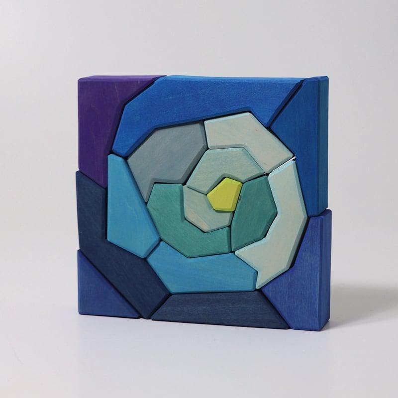 Bloques y puzzle cuatro temperamentos de Grimm's en Libélula Azul