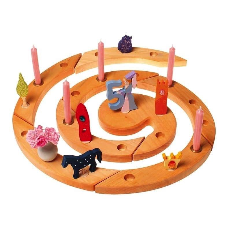 Espiral de cumpleaños natural de Grimm's en Libélula Azul