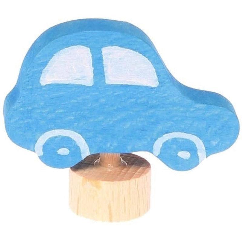 Figura decorativa auto azul