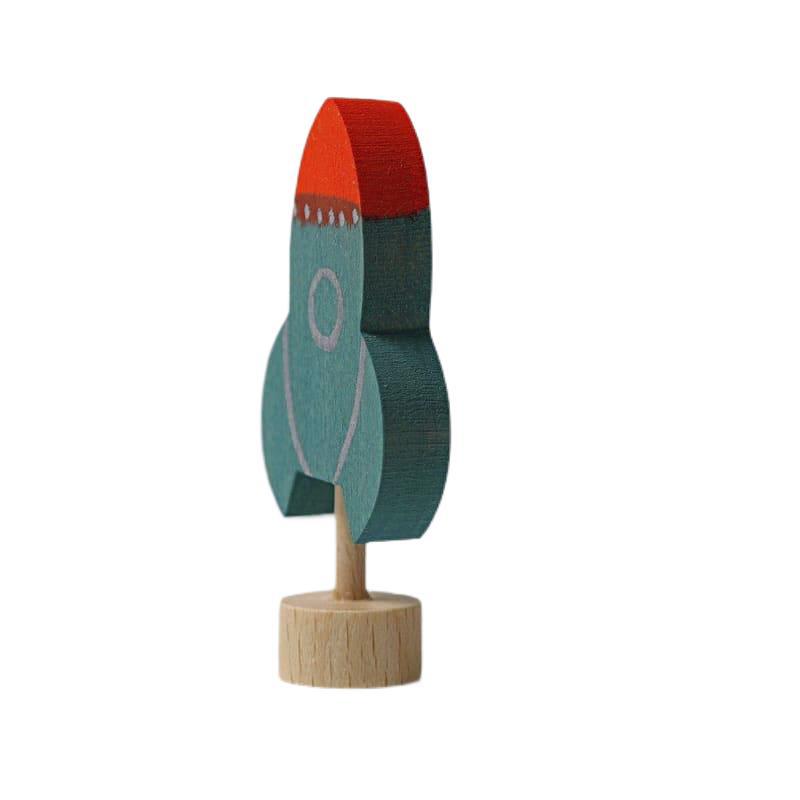 Figura decorativa cohete