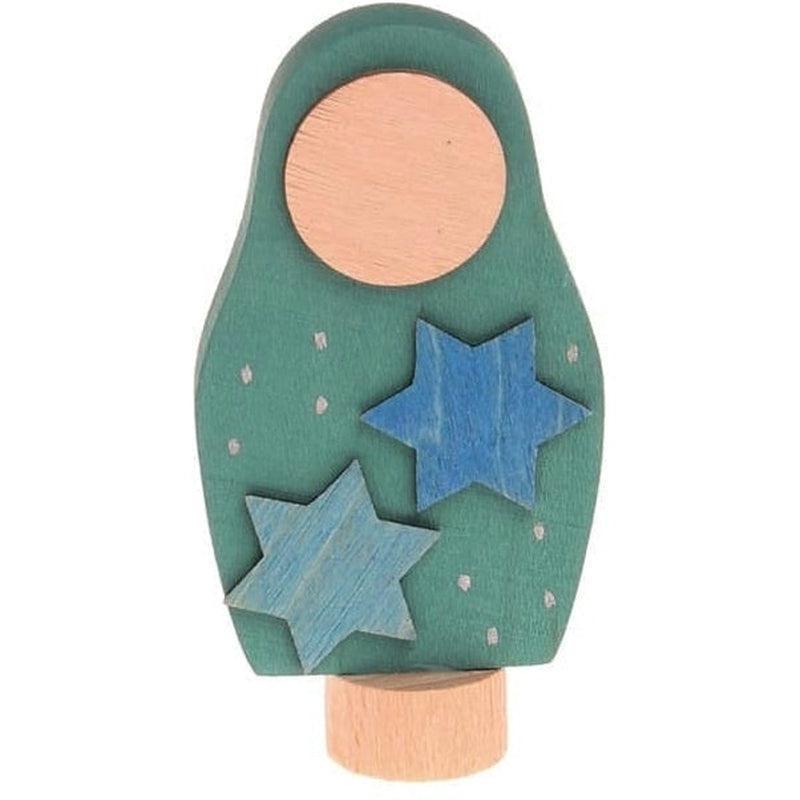 Figura decorativa matrioshka estrella