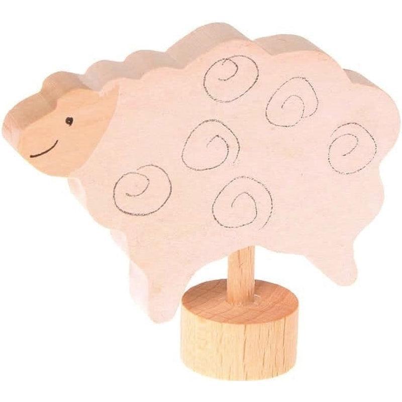 Figura decorativa oveja de pie