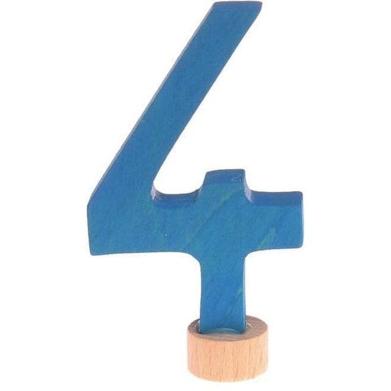 Número decorativo 4