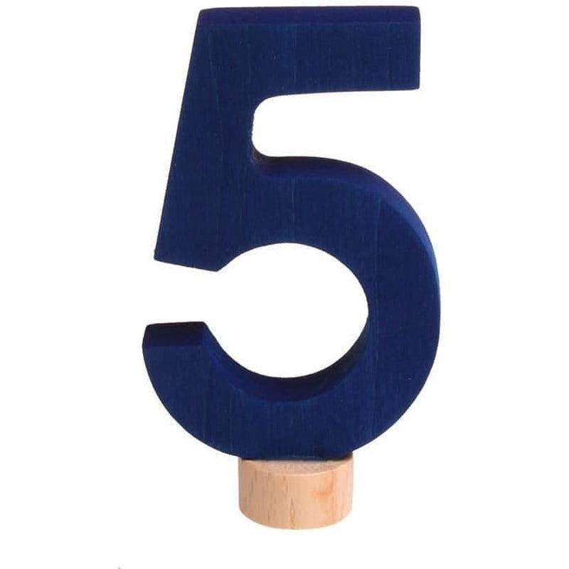 Número decorativo 5