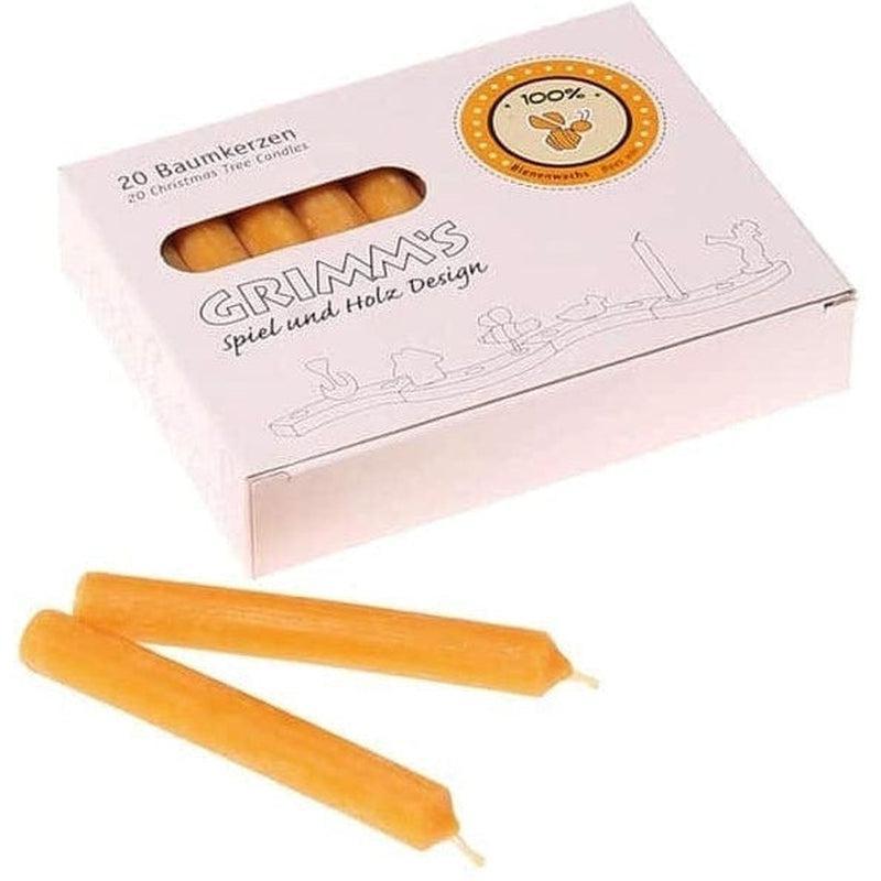 Velas ámbar 100% cera de abejas