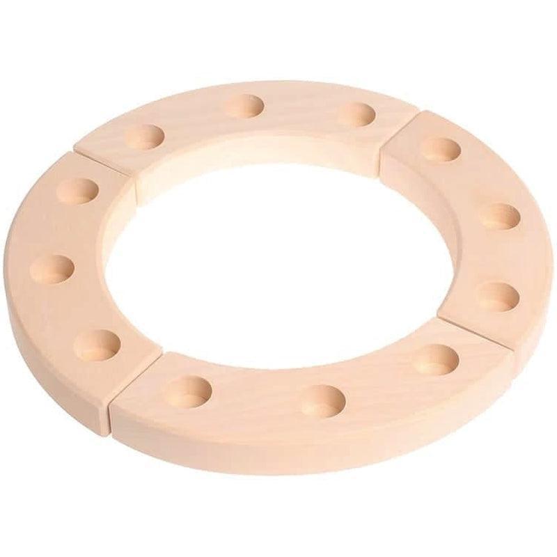 Anillo de cumpleaños blanco