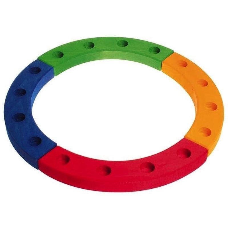 Anillo de cumpleaños grande colores