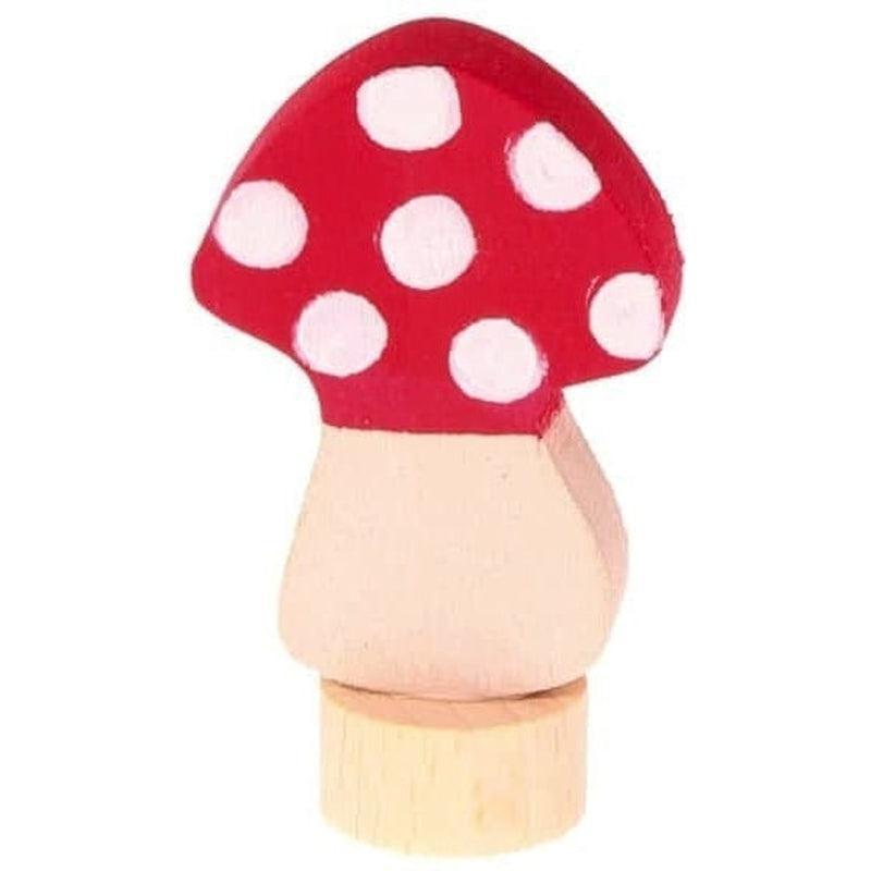 Figura decorativa seta amanita muscaria