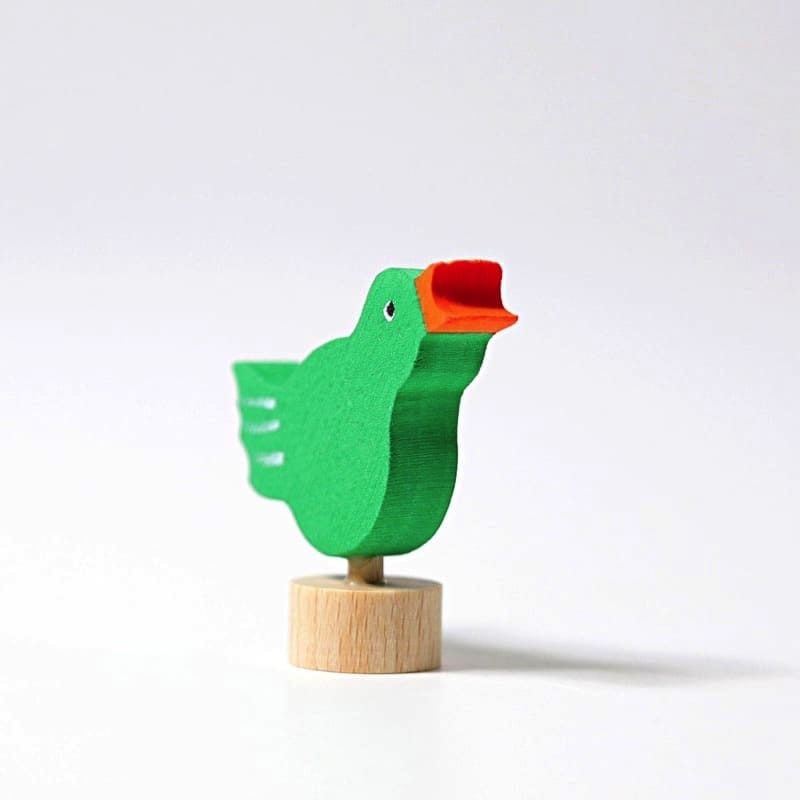 Figura decorativa pajarito cantando de Grimm&#39;s en Libélula Azul