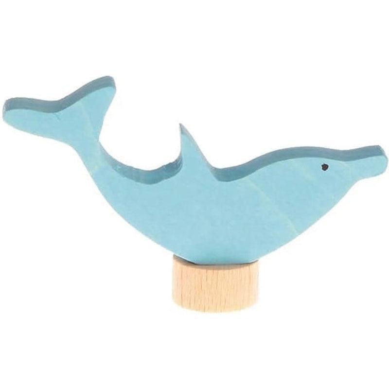 Figura decorativa delfín