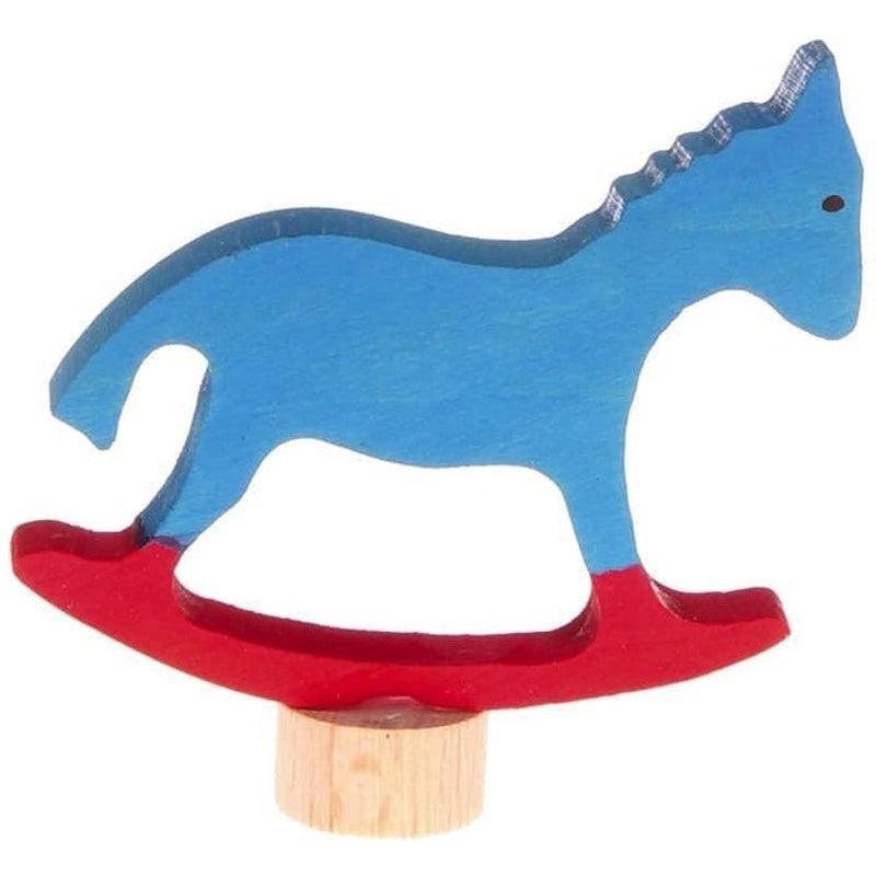 Figura decorativa caballito balancín